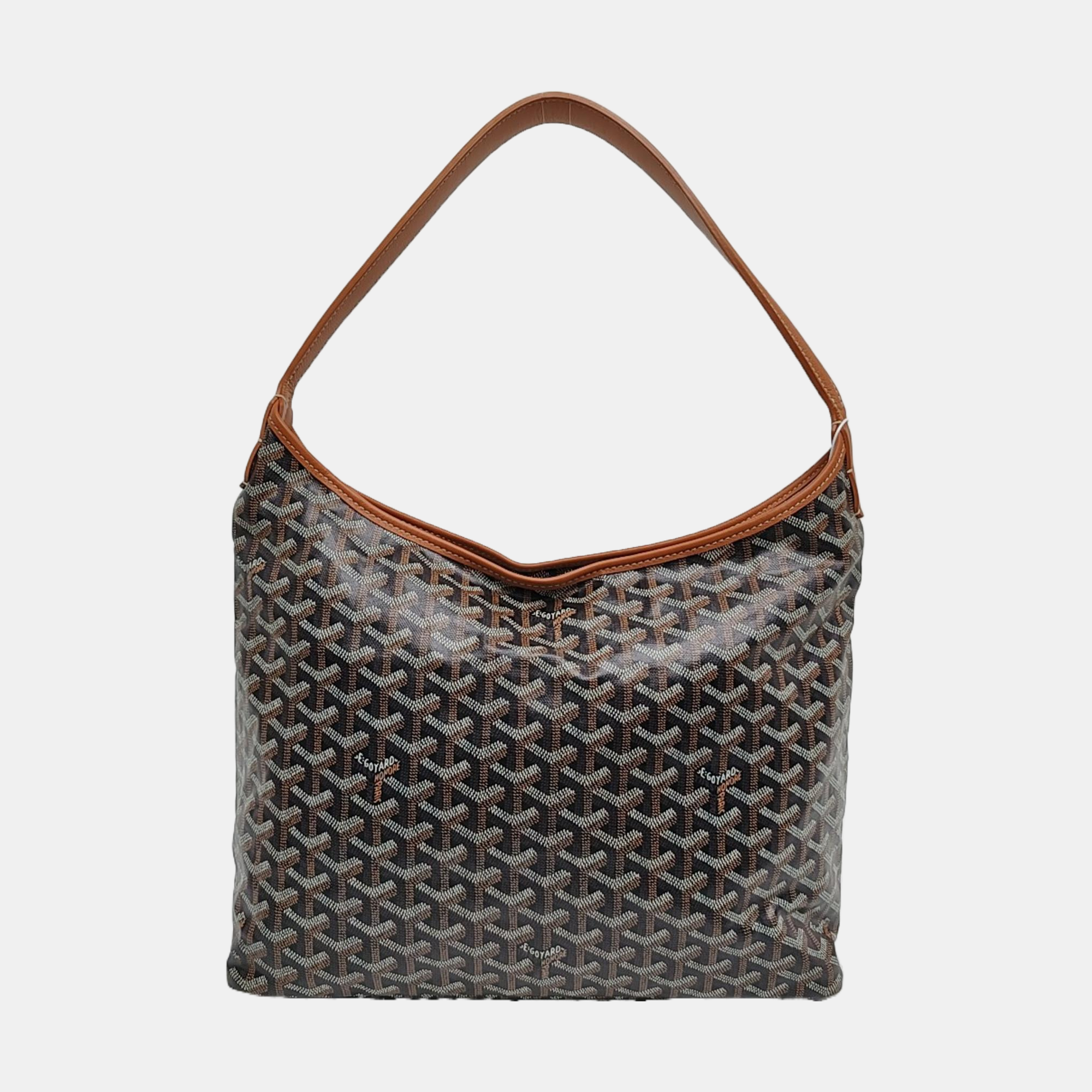 Hobo Coated Canvas Brown