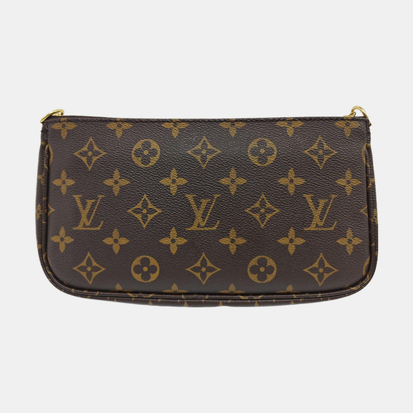 MULTI Monogram Coated Canvas Brown