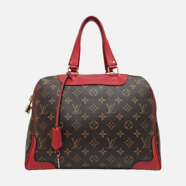 RETIRO NM Monogram Coated Canvas Brown