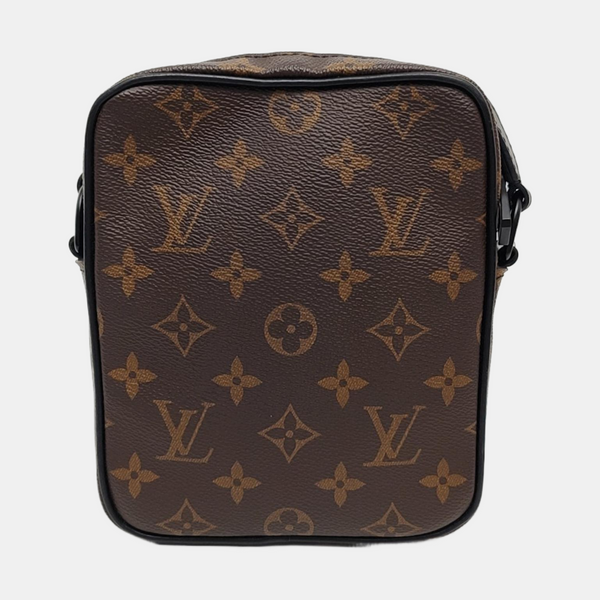 CHRISTOPHER Monogram Coated Canvas Brown