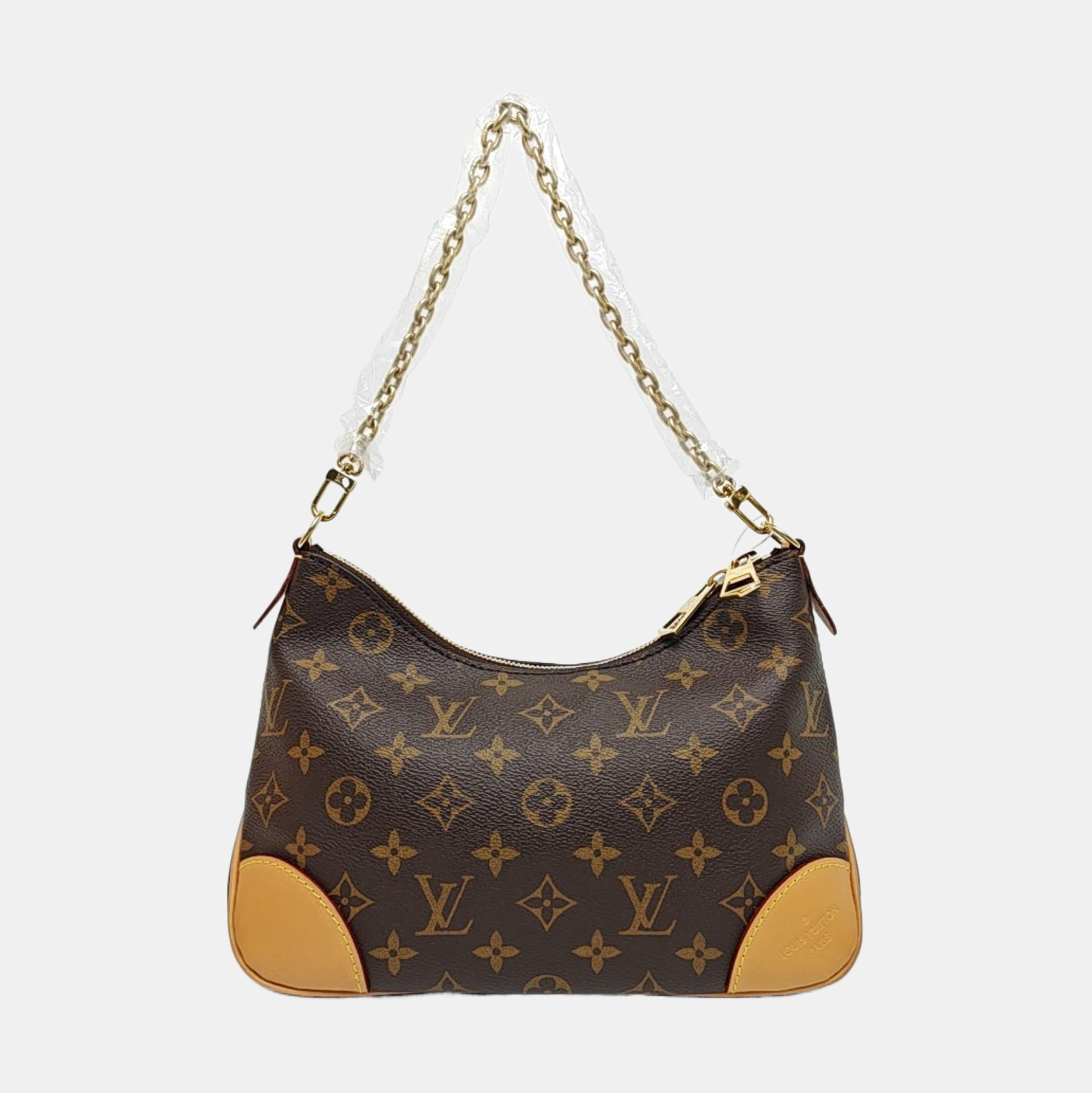 BOULOGNE Monogram Coated Canvas Brown