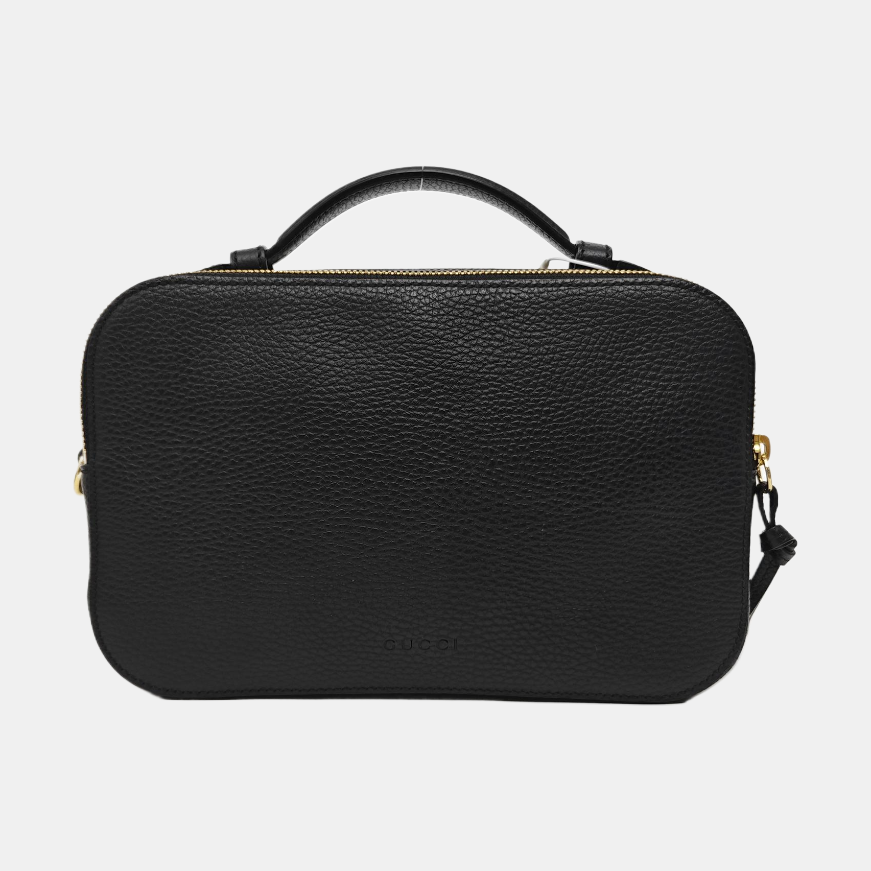 Calfskin Shoulder Bag Black