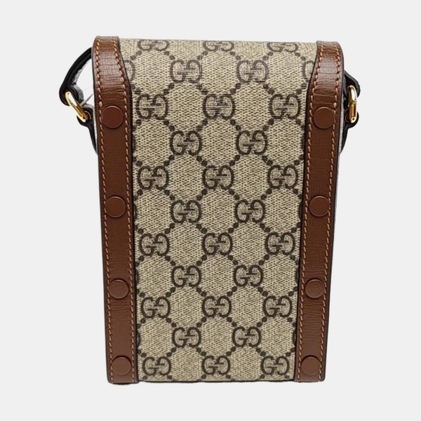 Horsebit 1955 Mini Coated Canvas Beige