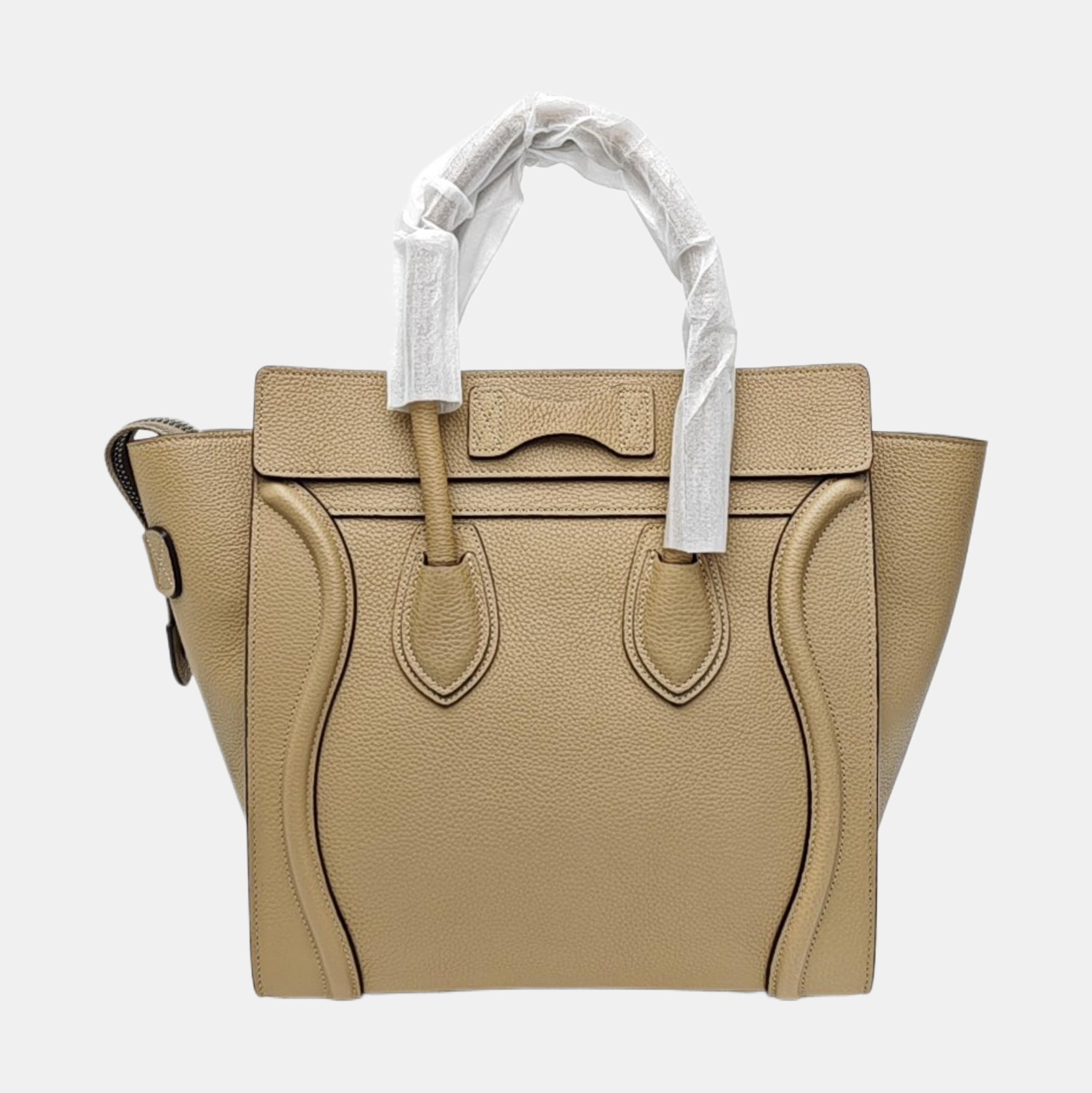 LUGGAGE Micro Calfskin Beige