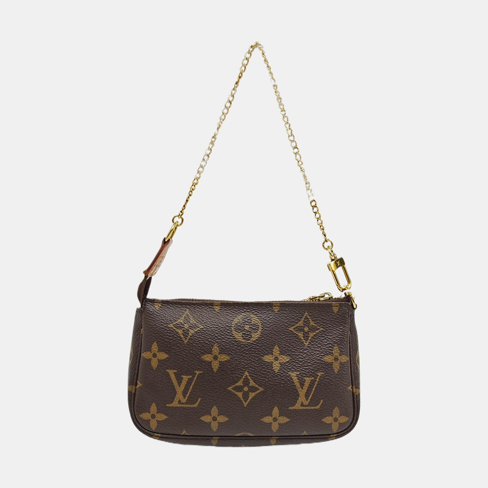 ACCESSOIRES Mini Monogram Coated Canvas Brown