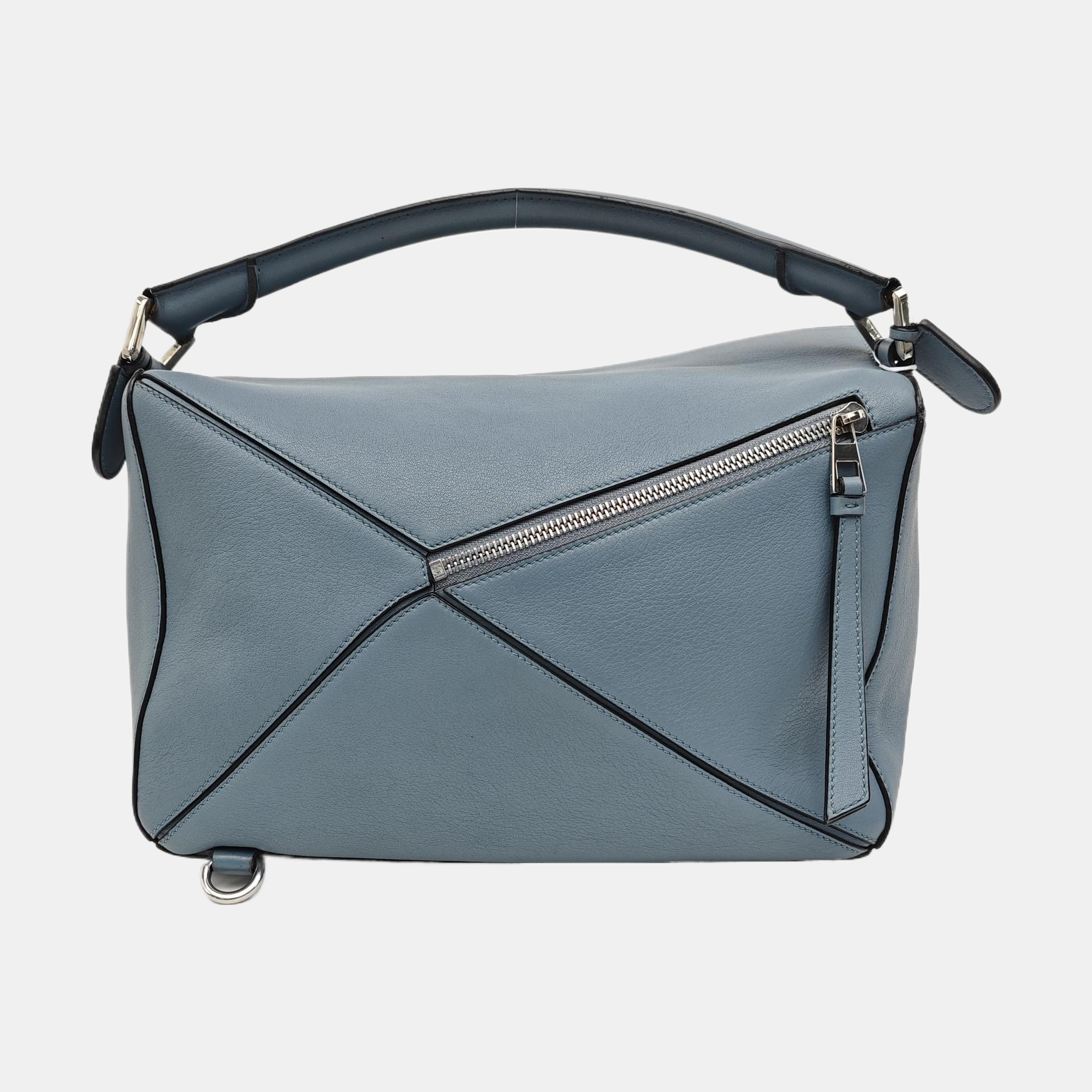Puzzle Medium Calfskin Blue