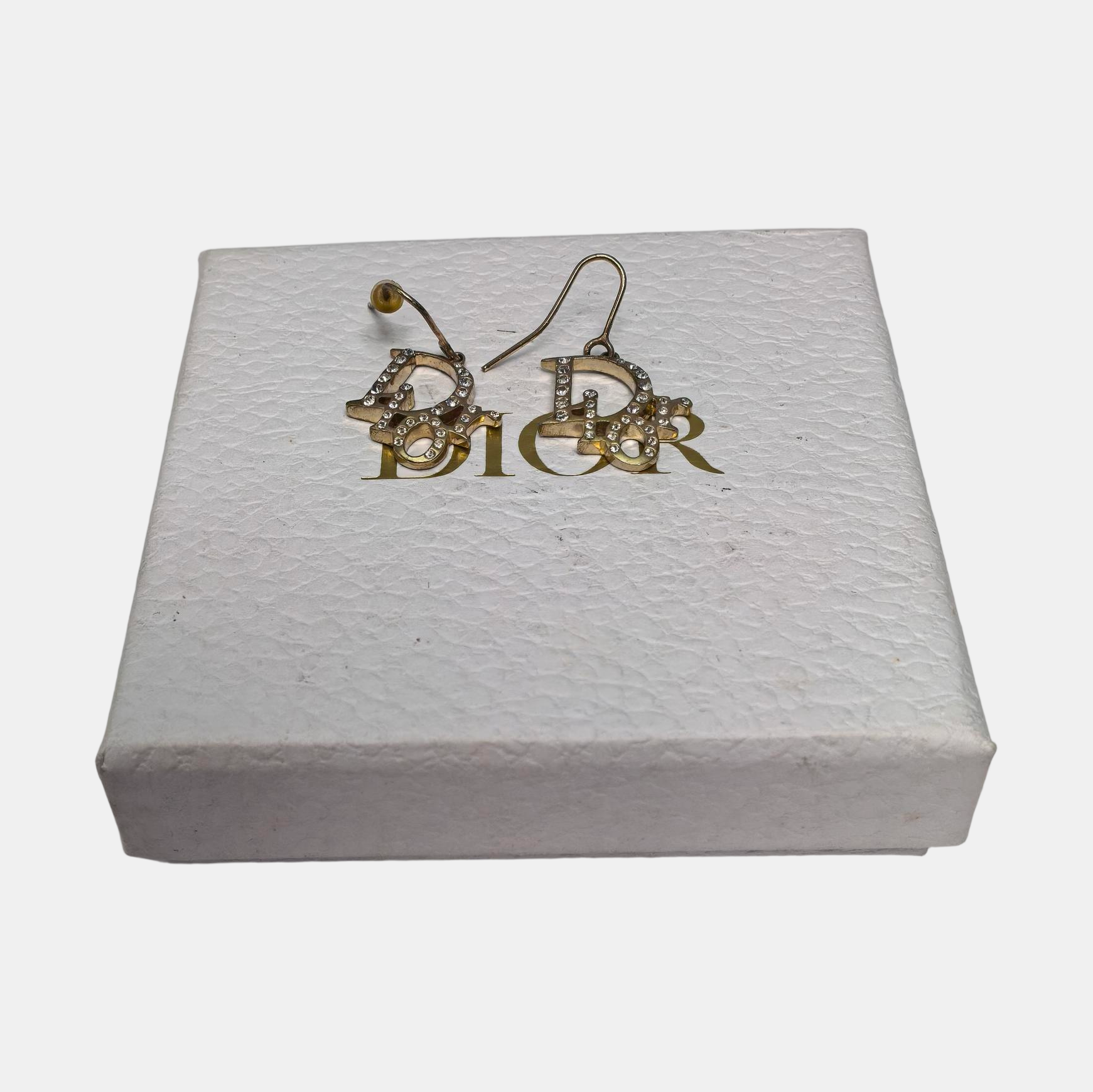 Metal Gold Stud Earrings