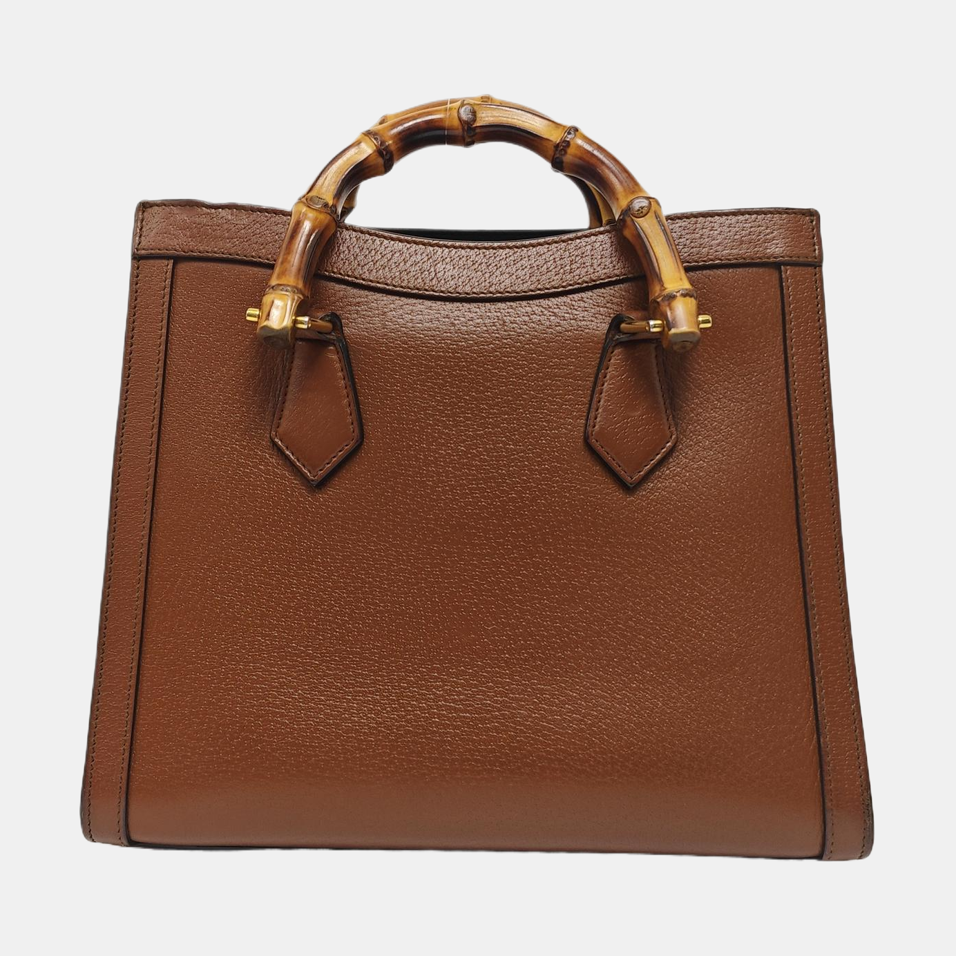 Diana Small Calfskin Brown