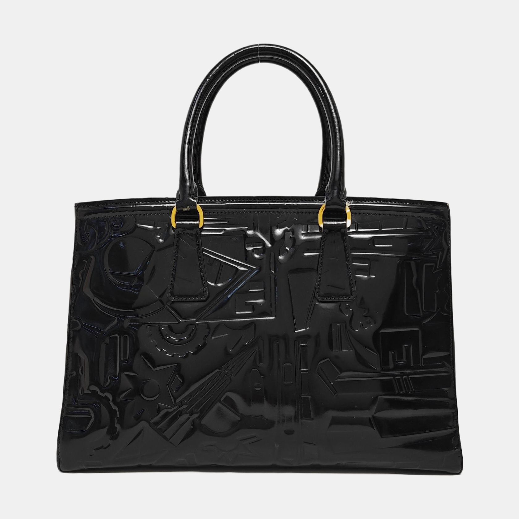 Calfskin Shoulder Bag Black