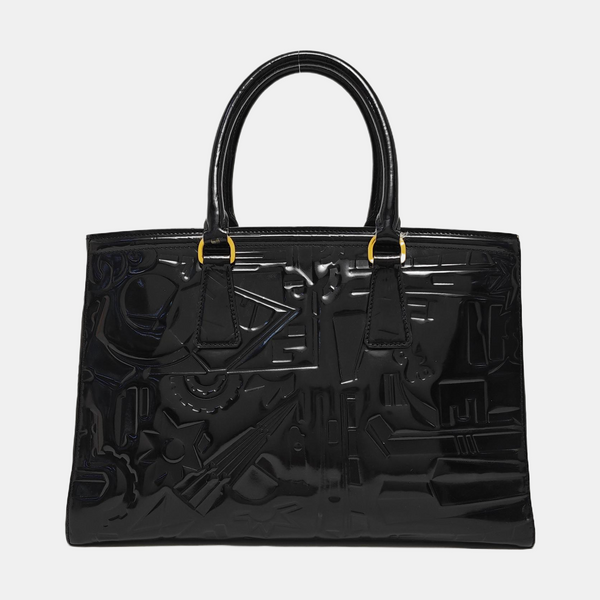 Calfskin Shoulder Bag Black