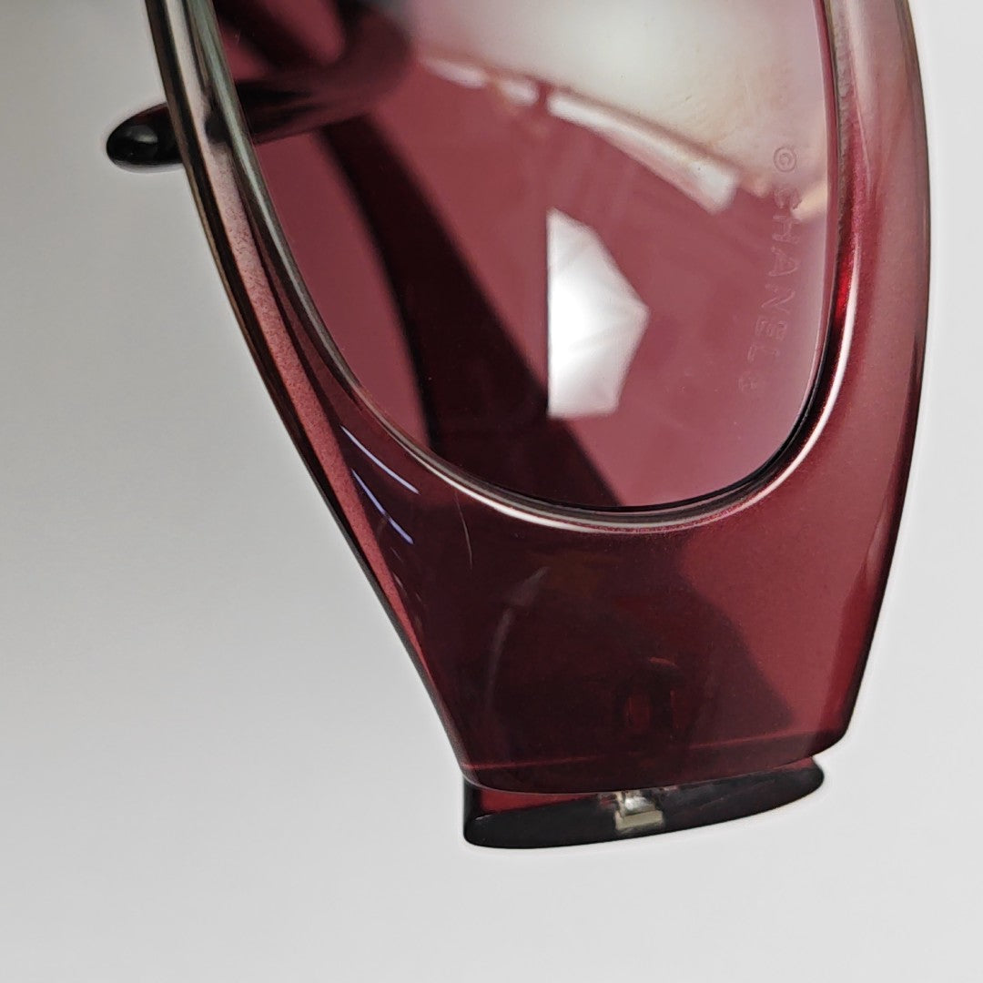 Synthetic Sunglasses Red