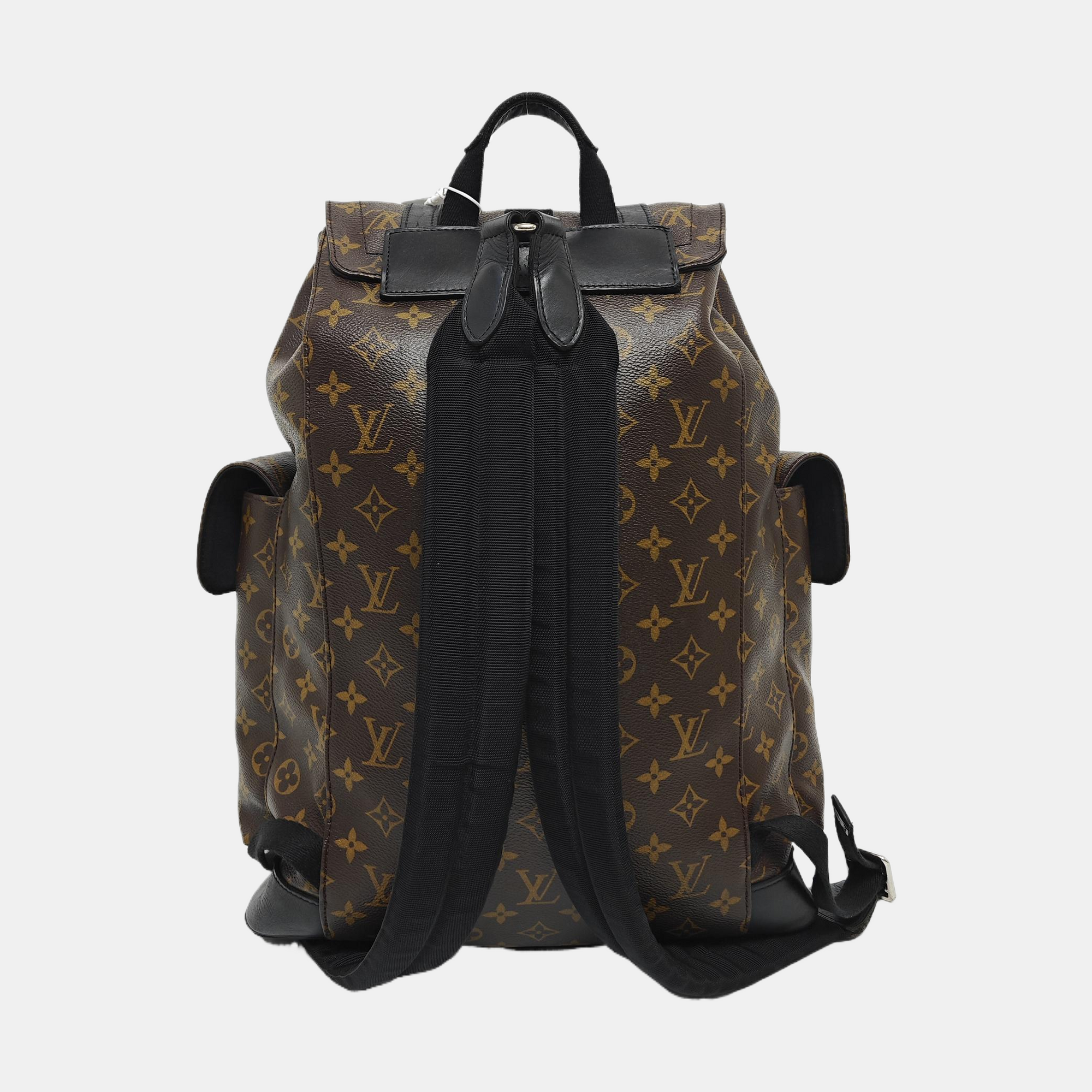CHRISTOPHER MM Monogram Coated Canvas Brown