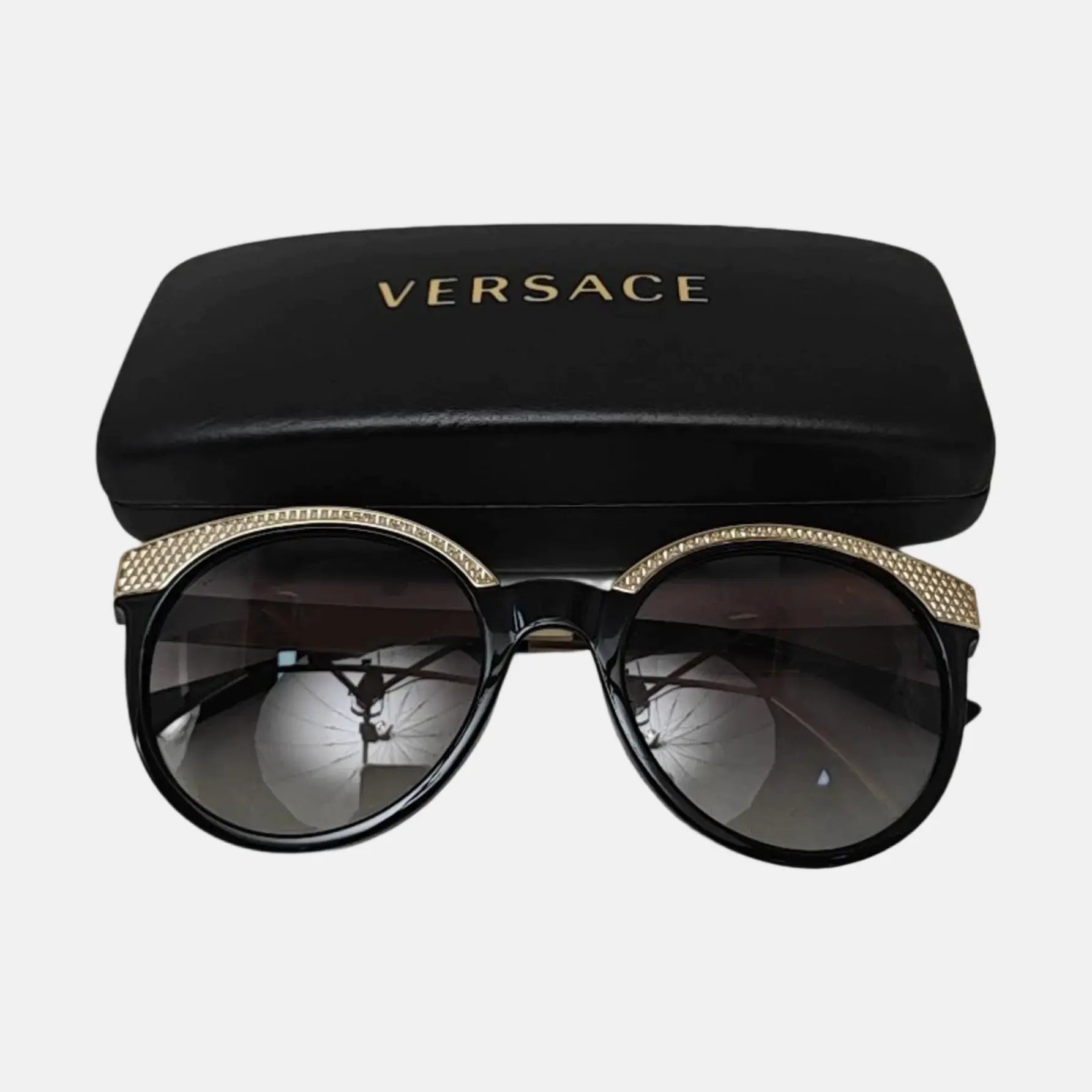Synthetic Sunglasses Black