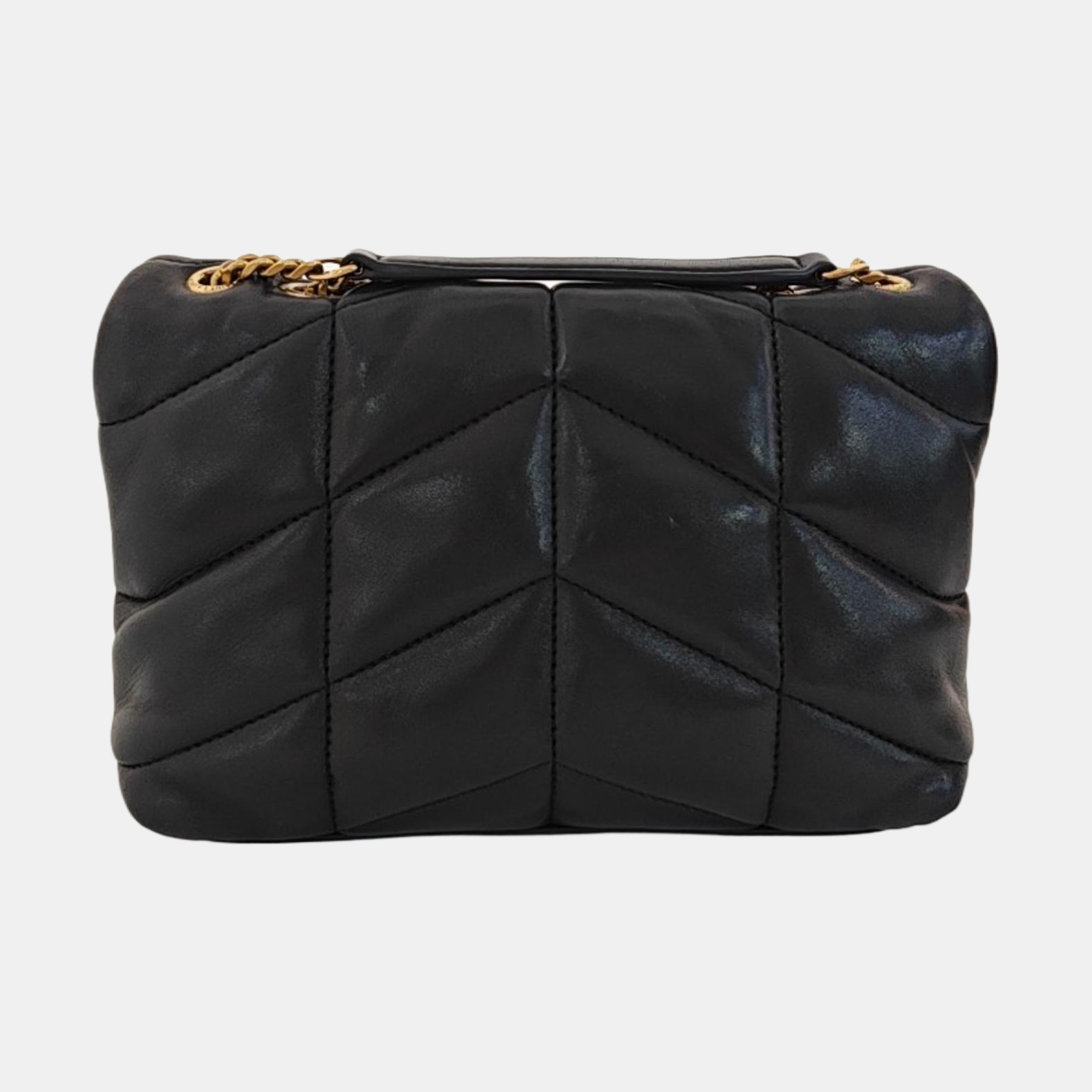 PUFFER Quilted Lambskin Black