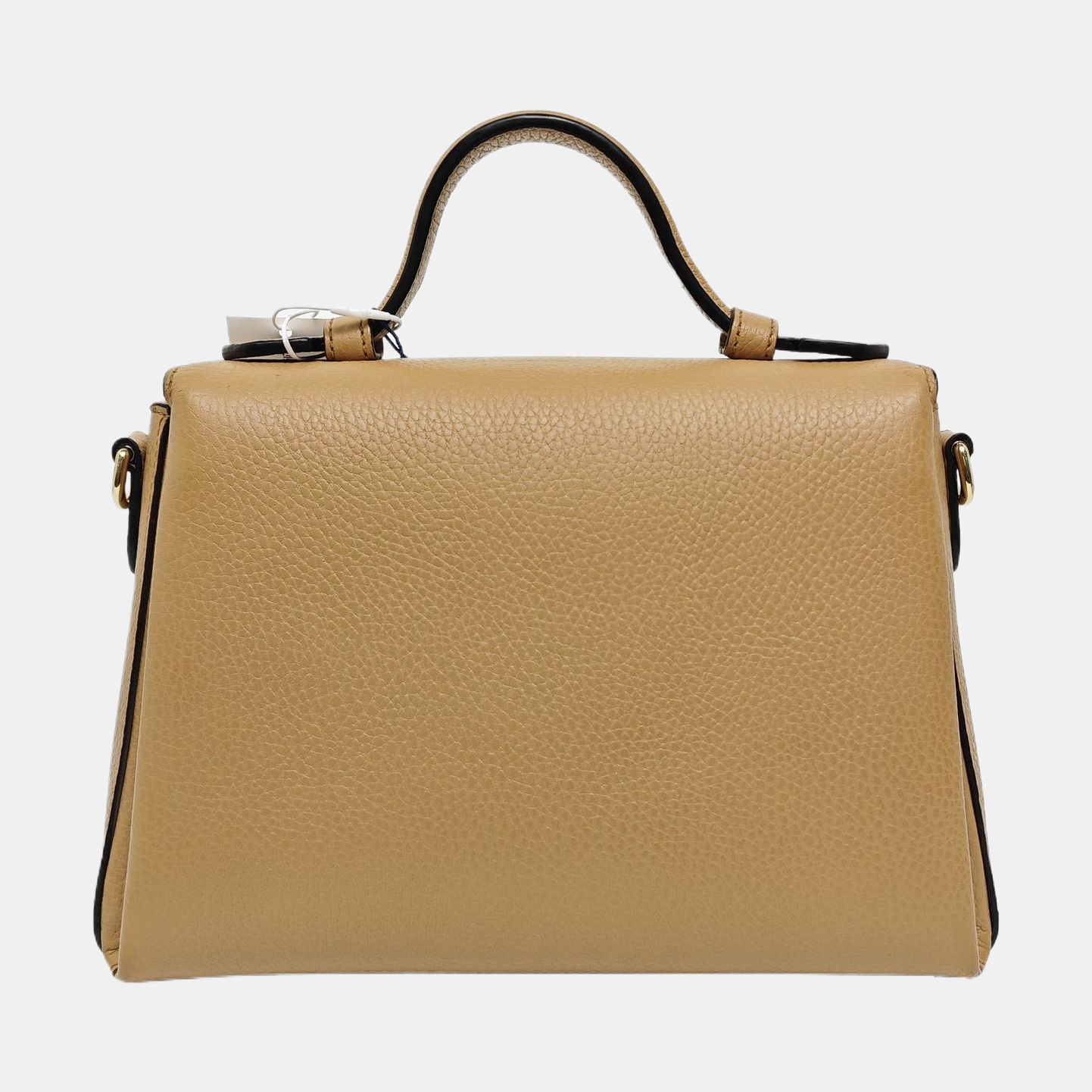 Interlocking G Large Calfskin Beige