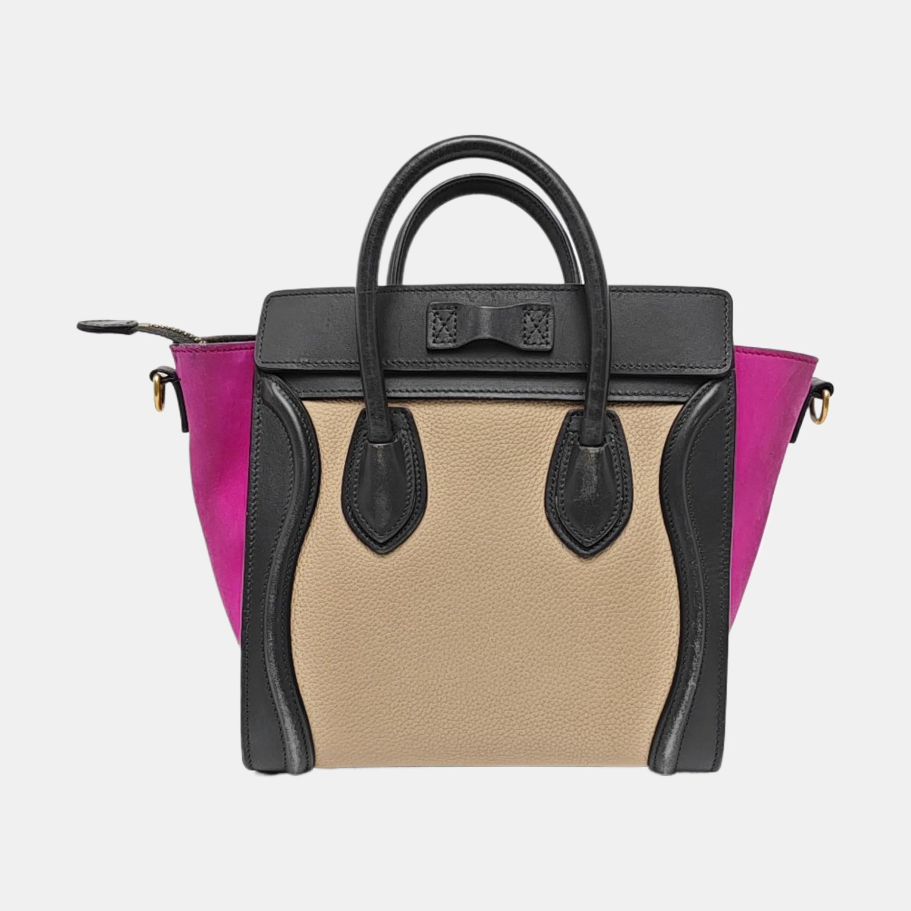 Authenticated pre-owned  LUGGAGE Nano Calfskin Multicolor - Tote Bag at Looply