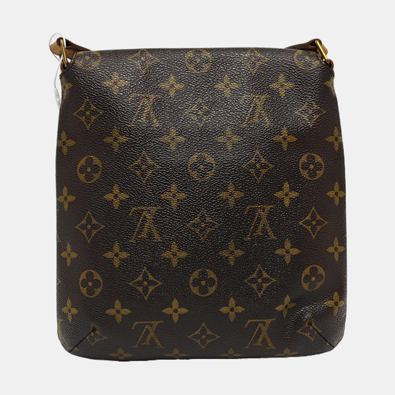 MUSETTE TANGO Monogram Coated Canvas Brown