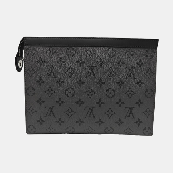 Pochette Voyag MM Monogram Coated Canvas Gray