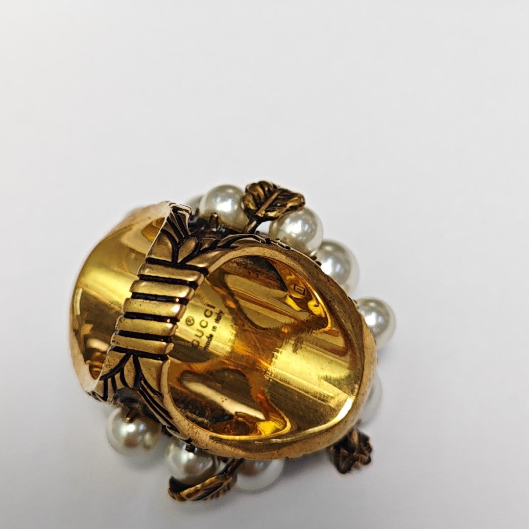 Metal Gold Ring EU 55