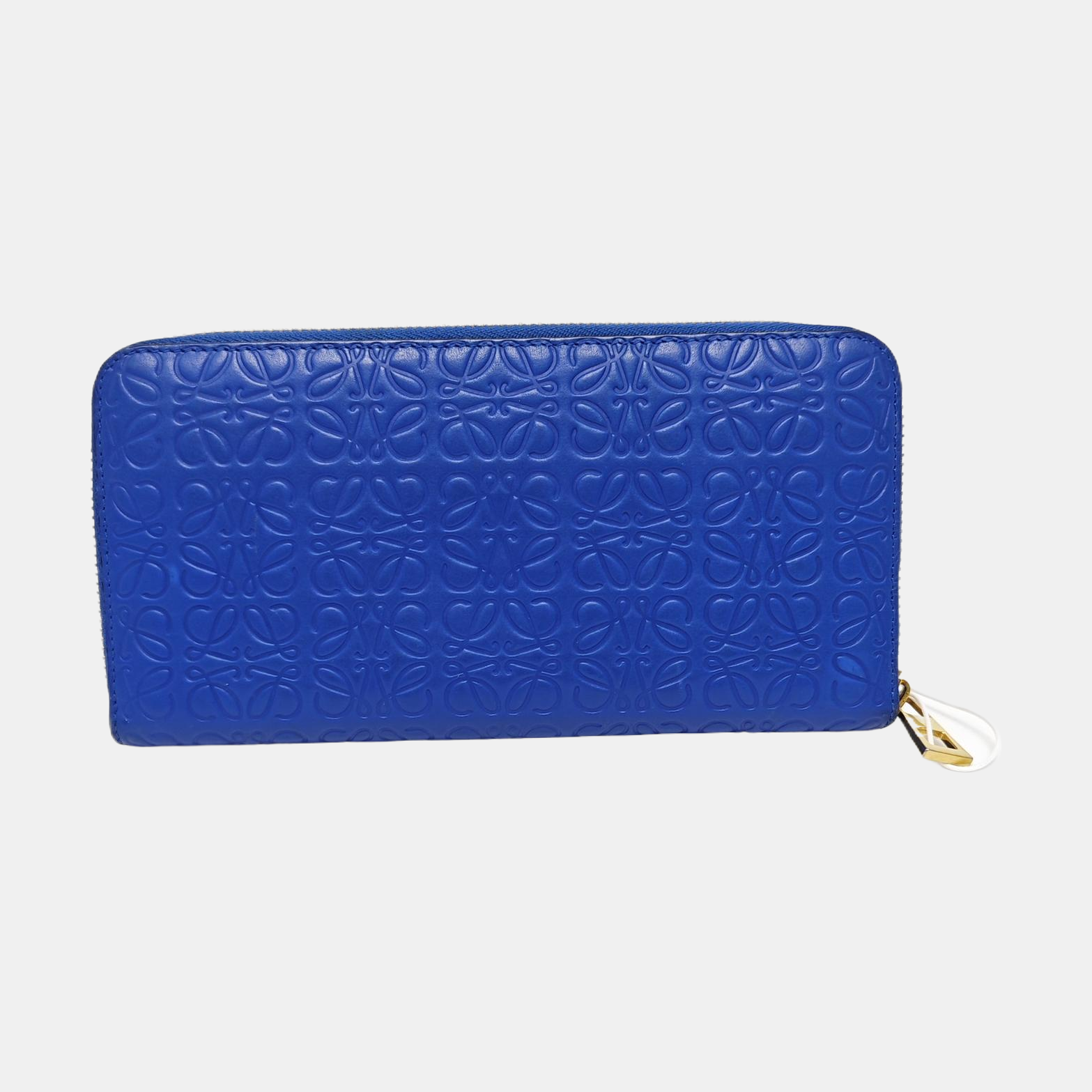 Calfskin Wallet Blue