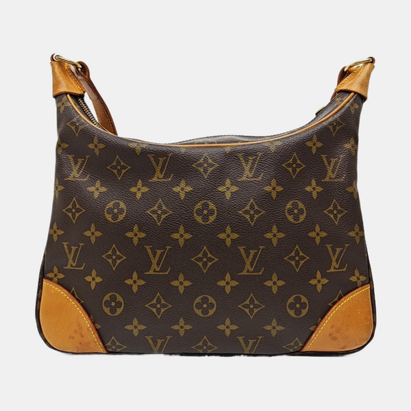 BOULOGNE Monogram Coated Canvas Brown