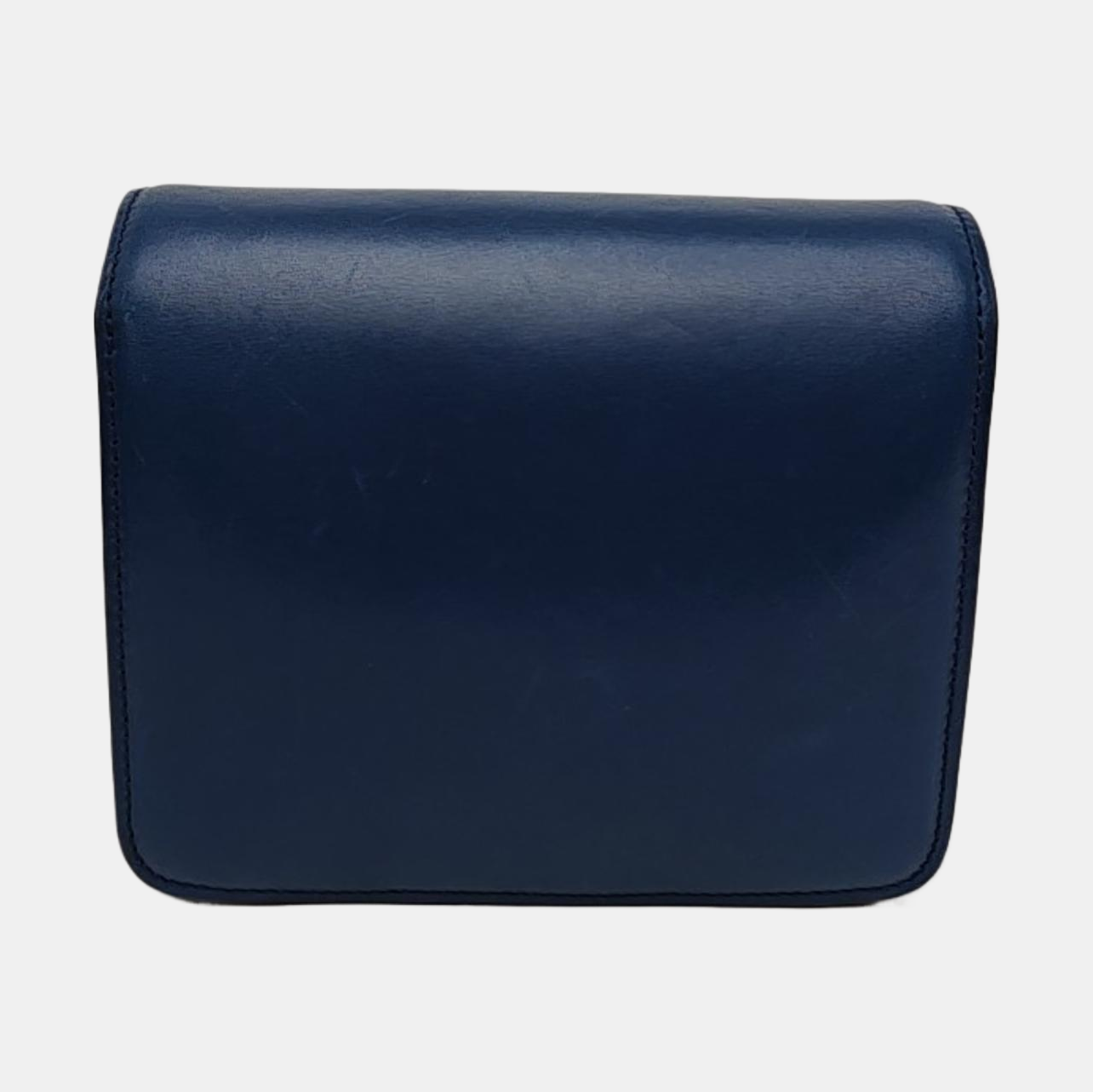 CLASSIC BOX Mini Calfskin Blue