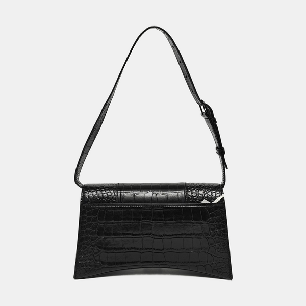Hourglass Small Calfskin Black