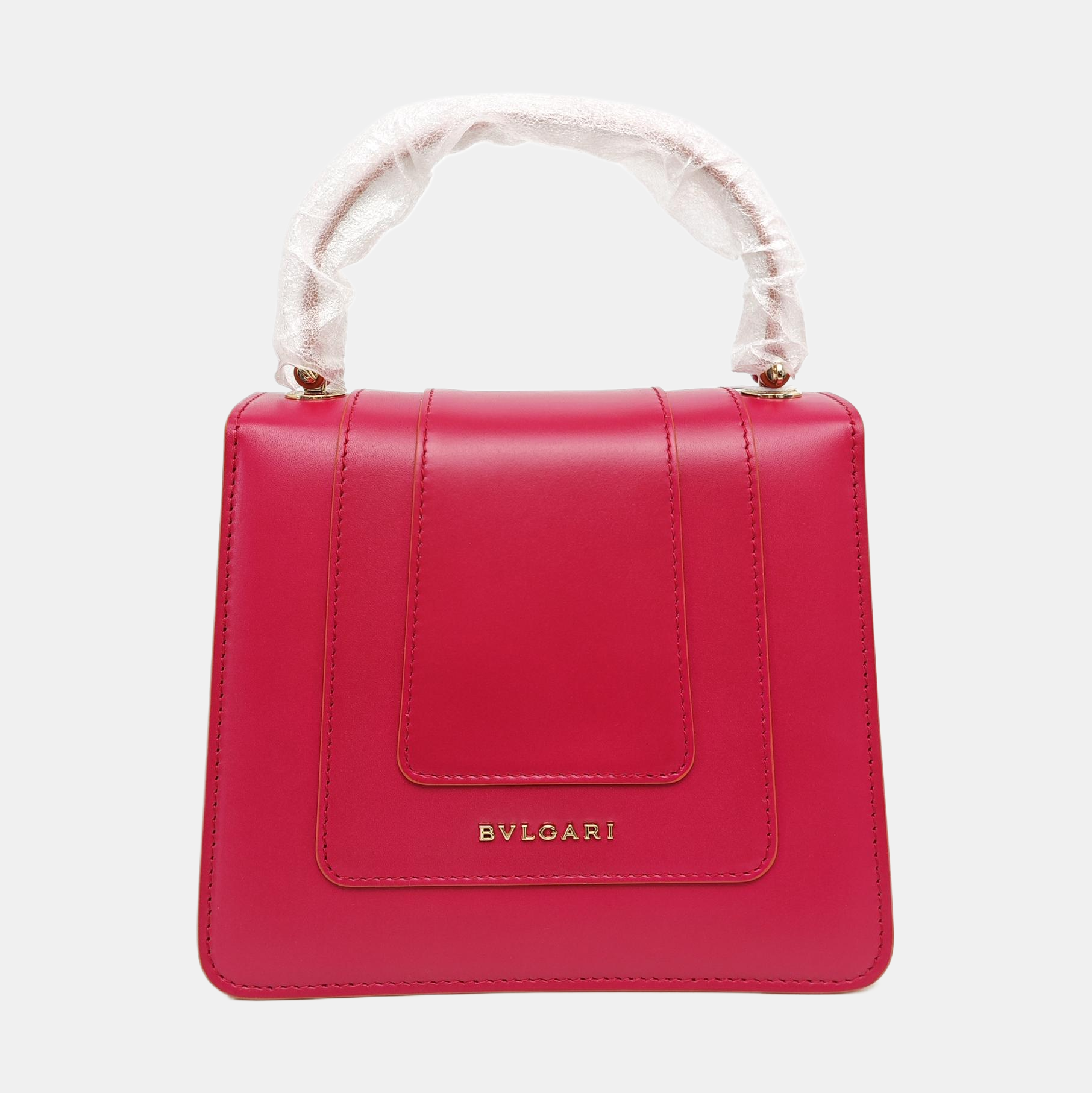 SERPENTI FOREVER Small Quilted Calfskin Red