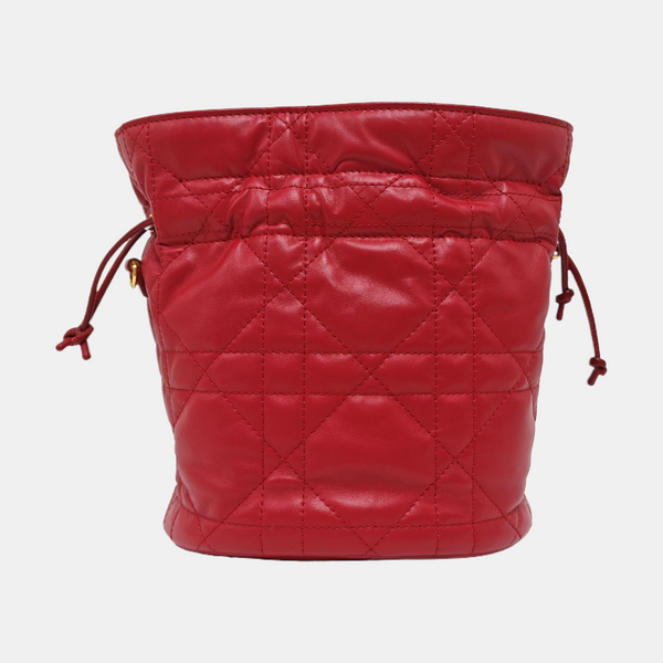 Miss Caro Cannage Lambskin Red