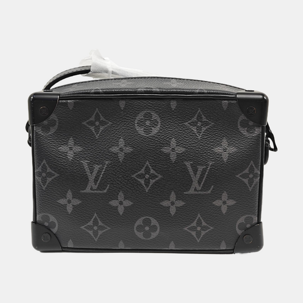 SOFT TRUNK Mini Monogram Coated Canvas Black