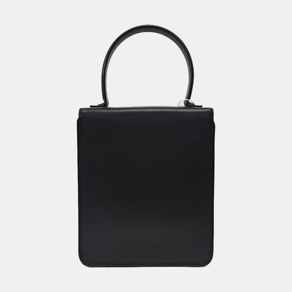 Calfskin Top Handle Bag Multicolor