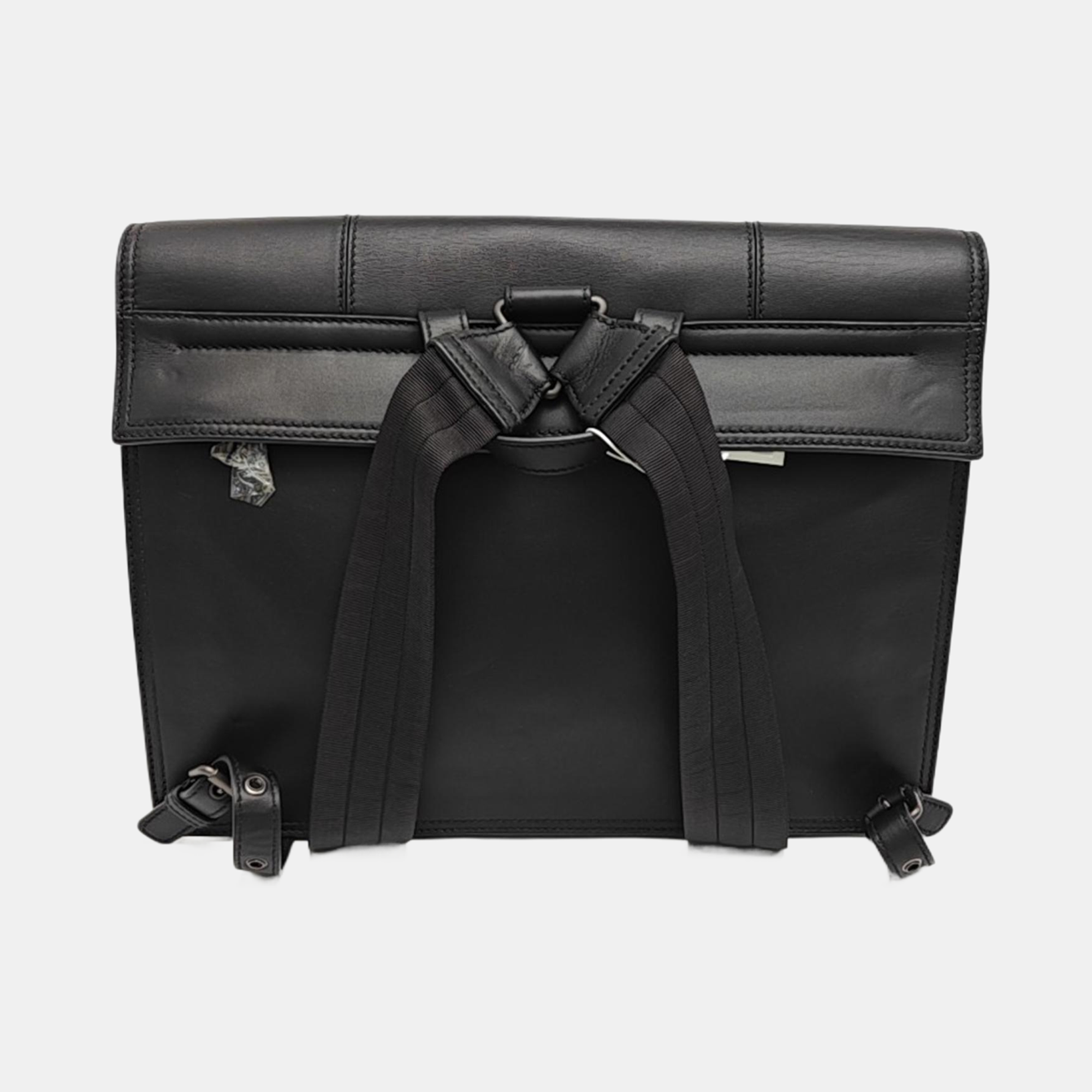 Calfskin Backpack Black
