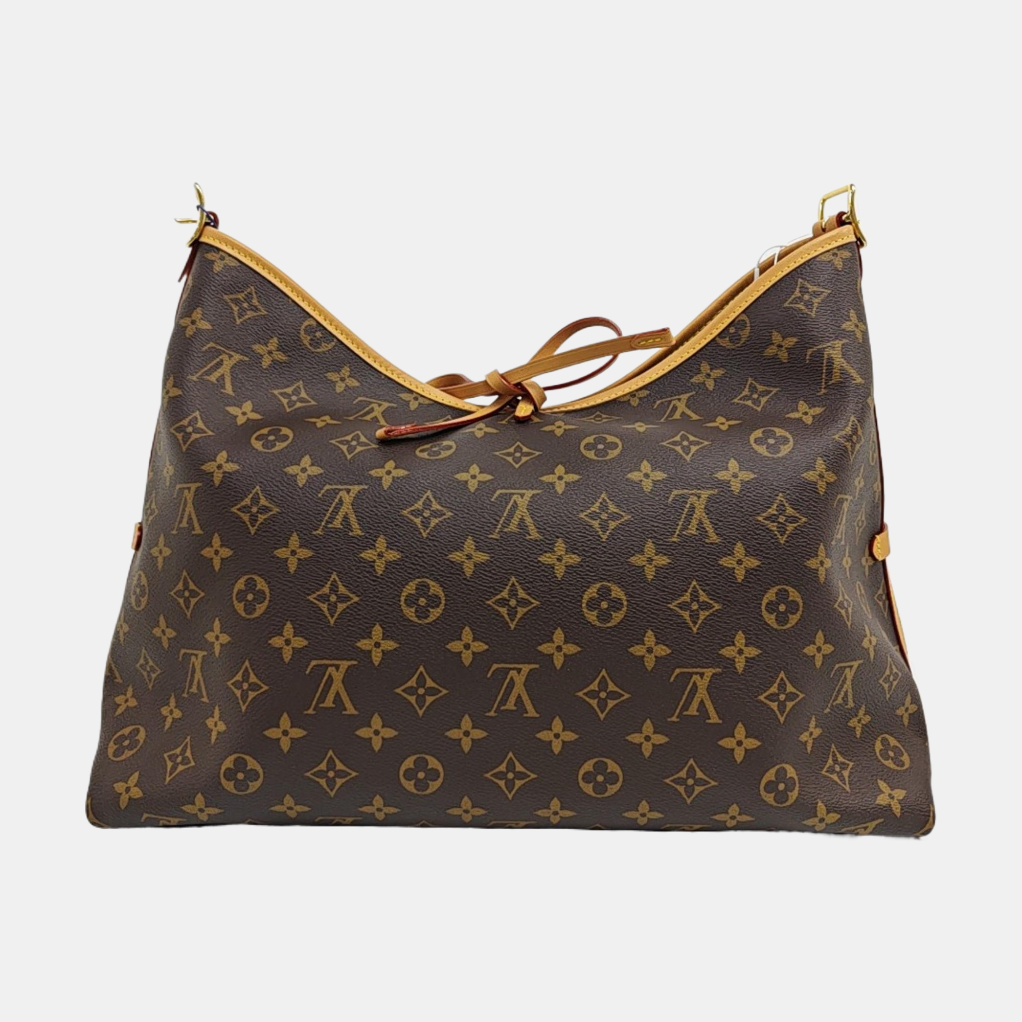 CARRYALL MM Monogram Coated Canvas Brown