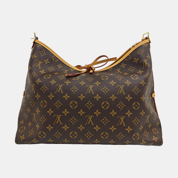 CARRYALL MM Monogram Coated Canvas Brown