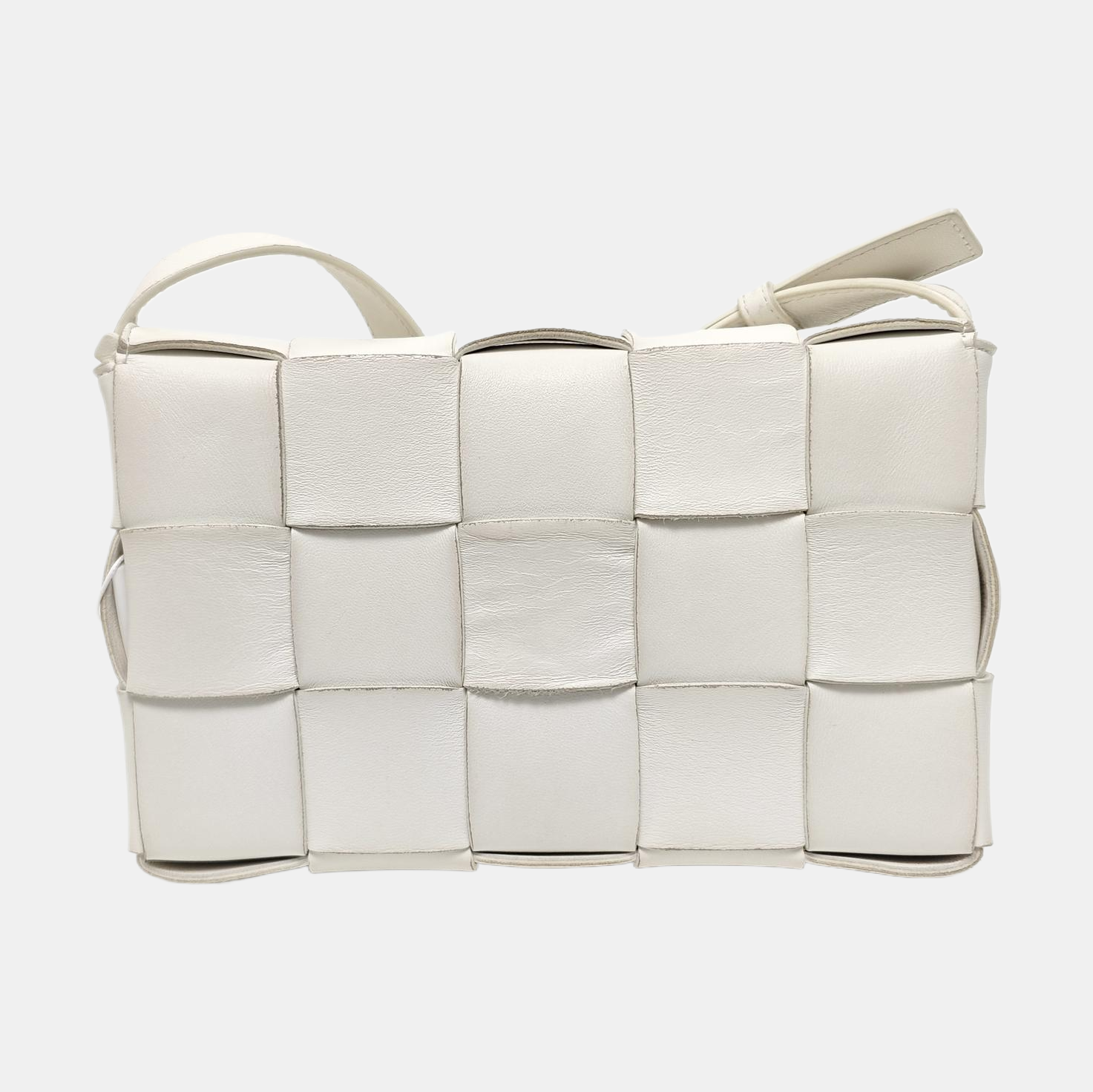 Cassette Medium Calfskin White