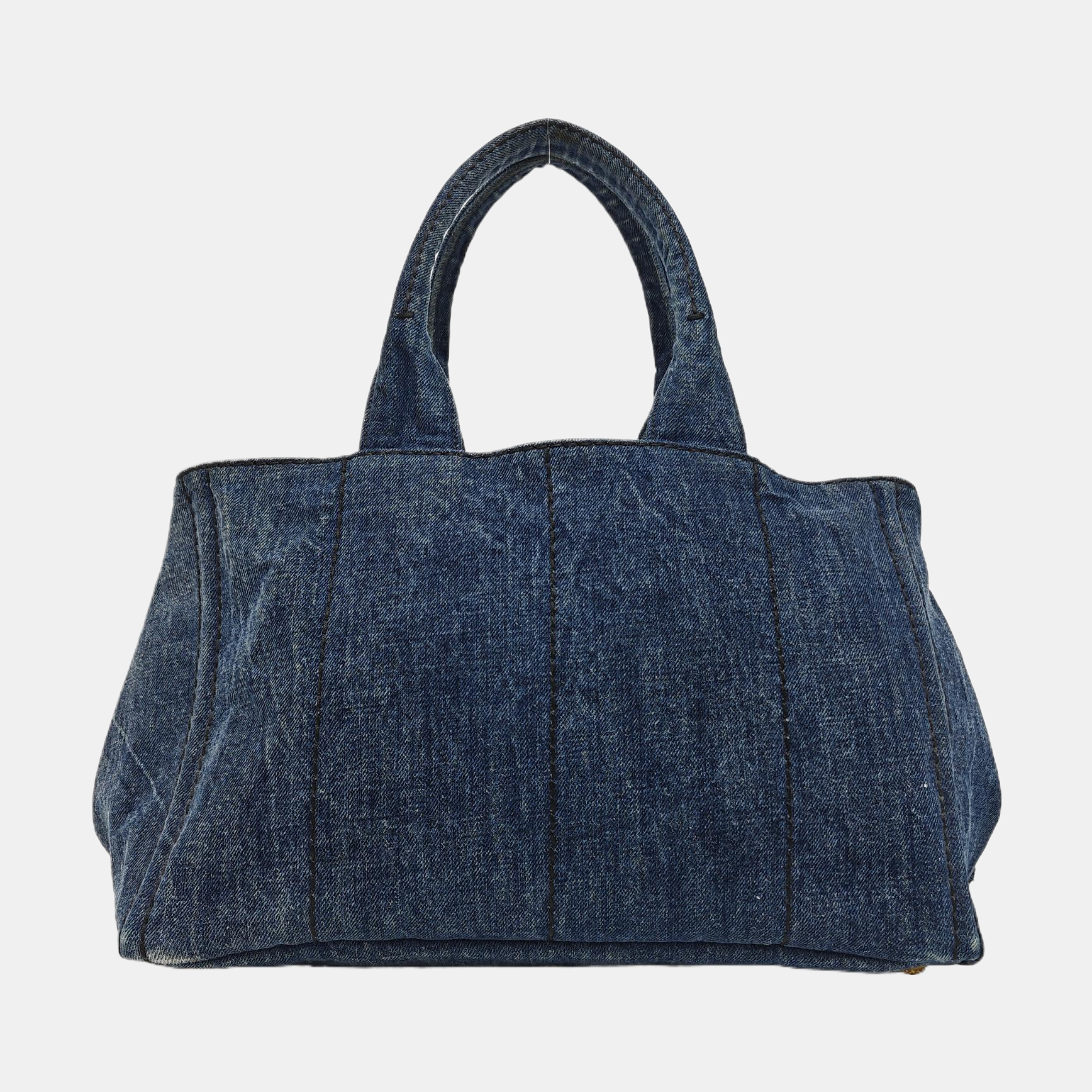 Denim Quilted Denim Blue
