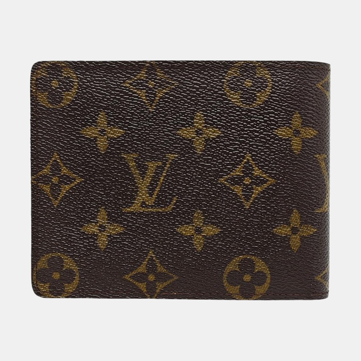 MULTIPLE Monogram Coated Canvas Brown Wallet