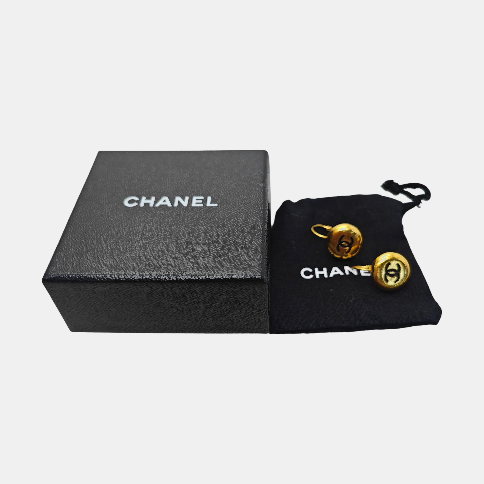 Metal Gold Clip On Earrings