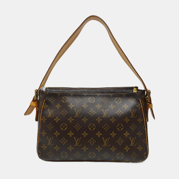 VIVA CITE Monogram Coated Canvas Brown