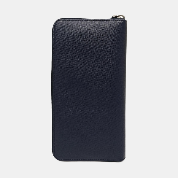 Saffiano Calfskin Wallet Blue