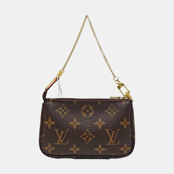 ACCESSOIRES Mini Monogram Coated Canvas Brown