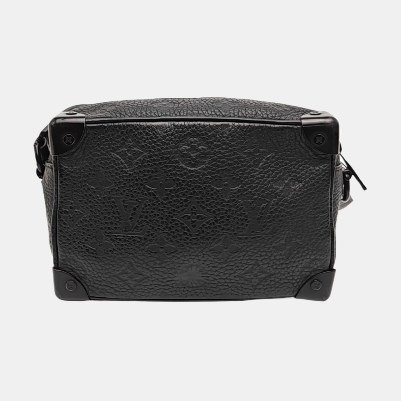 SOFT TRUNK Mini Monogram Calfskin Black