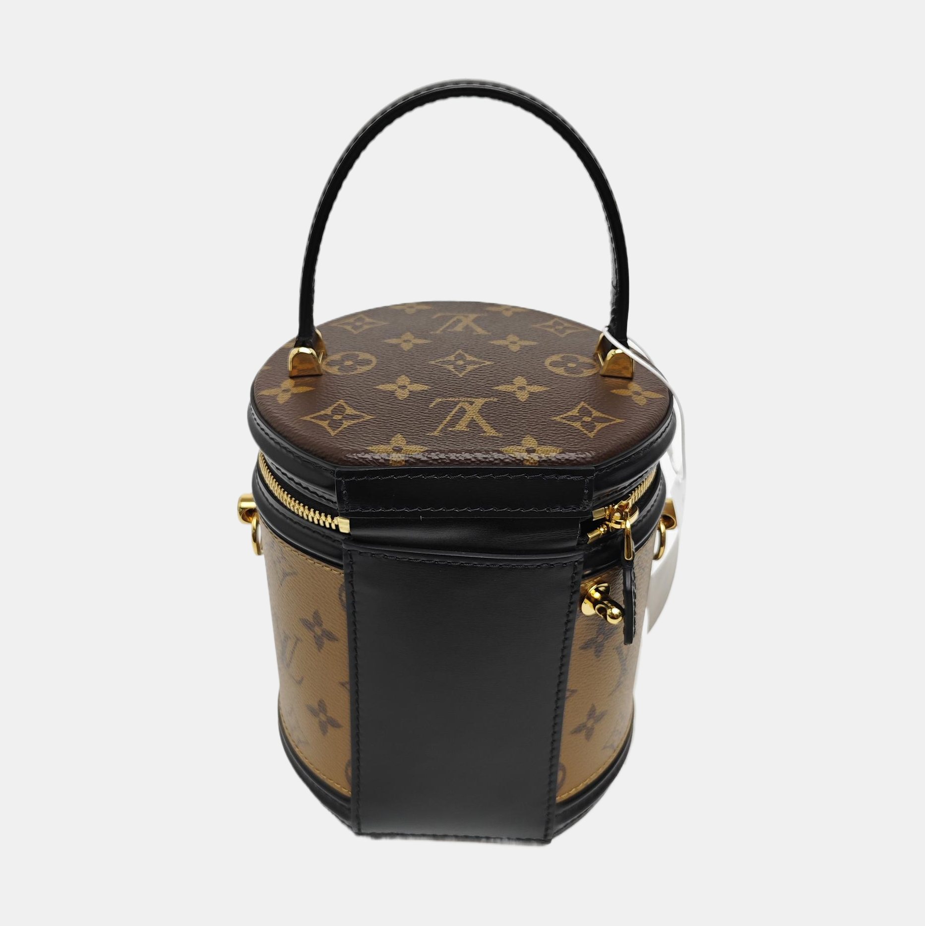 CANNES PM Monogram Coated Canvas Brown