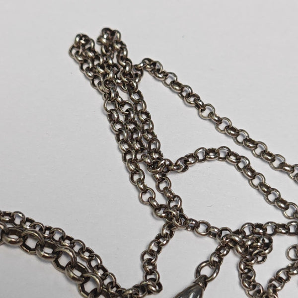 Interlocking G 925 Sterling Silver Necklace