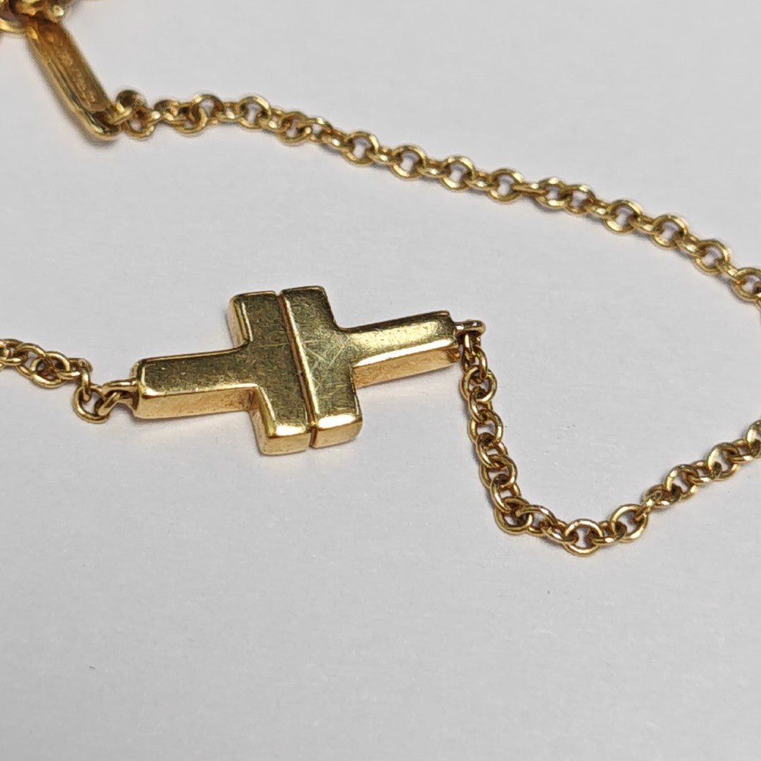 Tiffany T 18k Gold Bracelet
