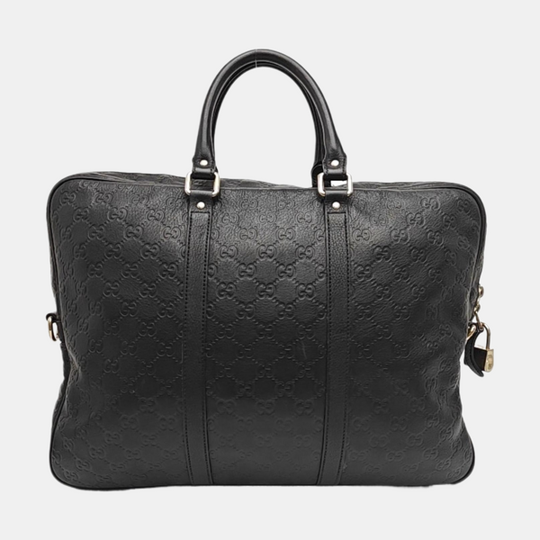 Signature Calfskin Black