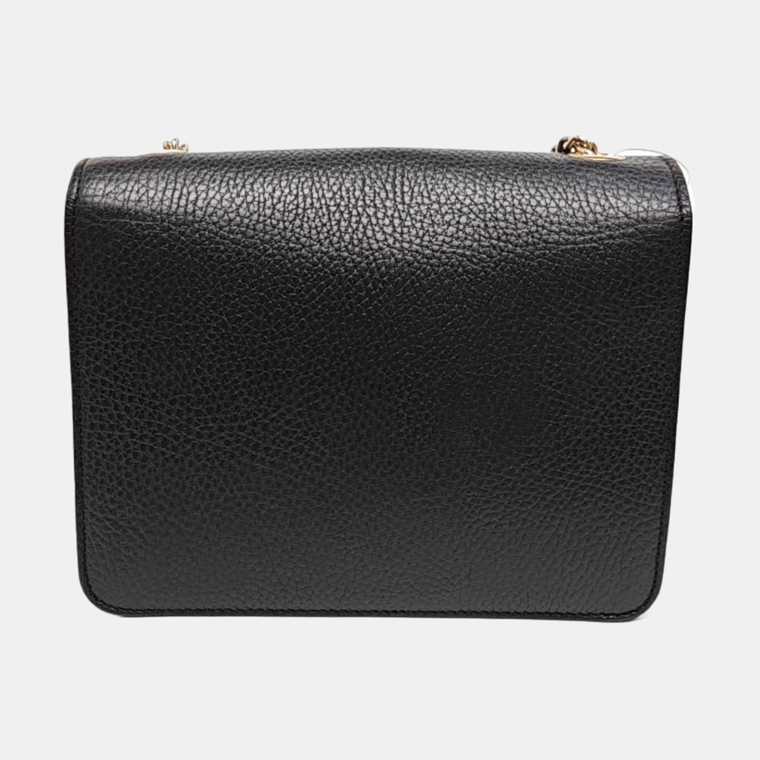 Interlocking G Small Calfskin Black
