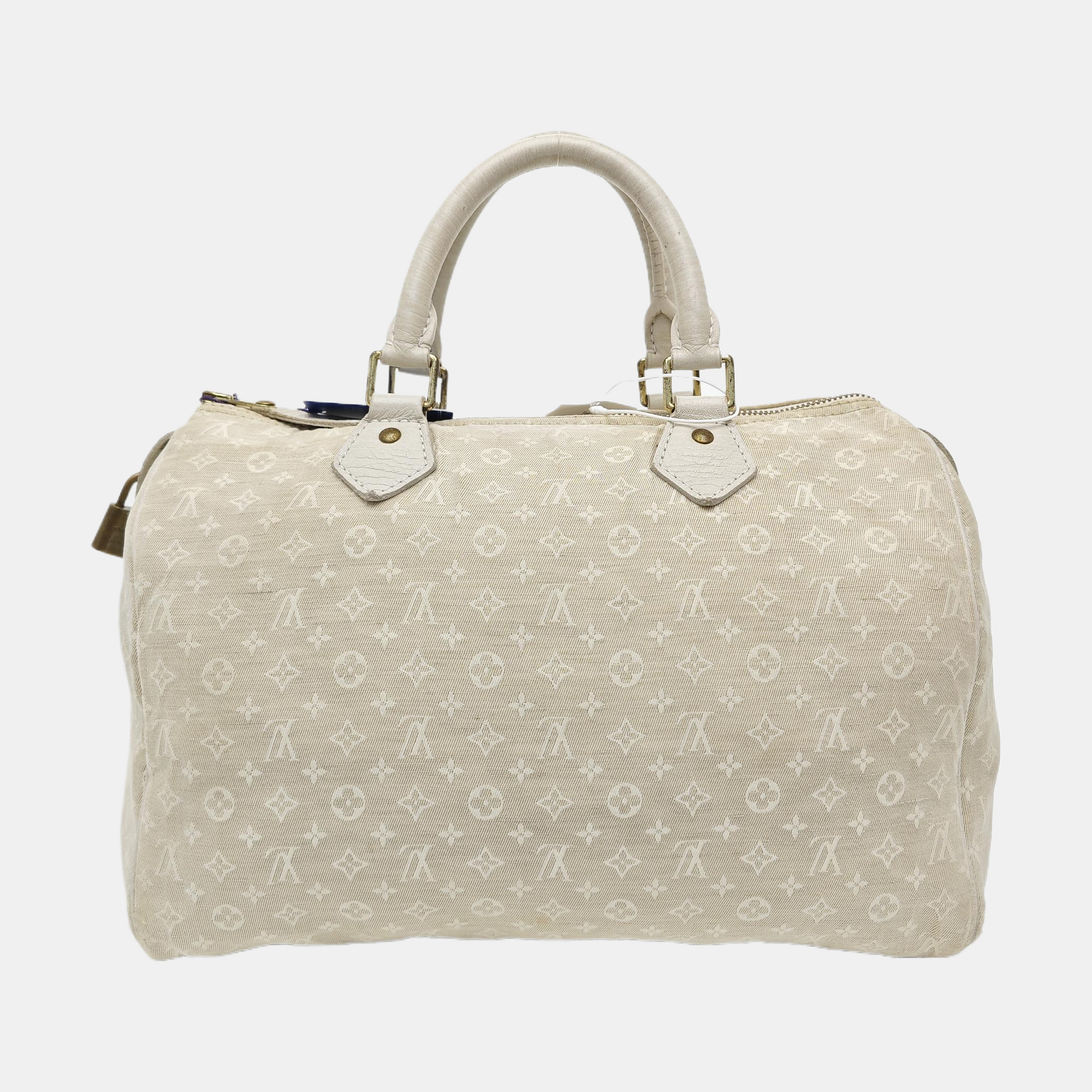SPEEDY 30 Monogram Canvas Beige