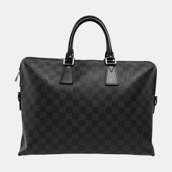 PORTE-DOCUMENTS Damier Graphite Coated Canvas Gray