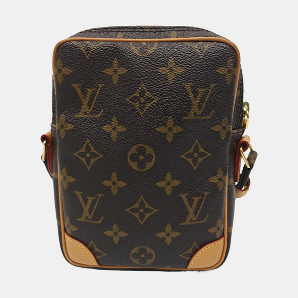 PANAME SET Monogram Coated Canvas Brown